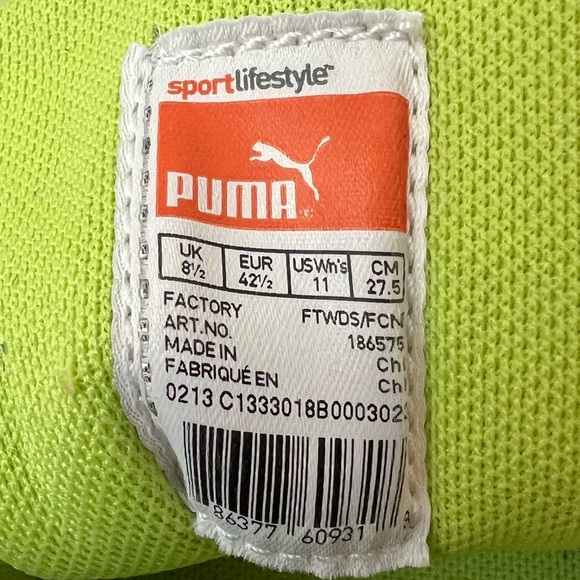 NWOT Puma Sneakers - Picture 3 of 5